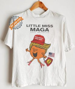 Little Miss Maga Womens Shirt