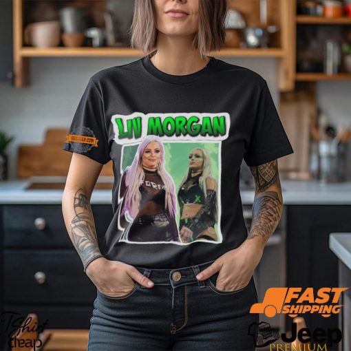 Liv Morgan Green Logo T shirt