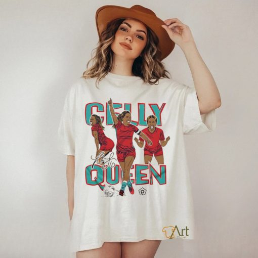 Lo’eau LaBonta Celly Queen Kansas City Current signature shirt