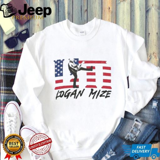 Logan Mize High Kicking Across America Shirt