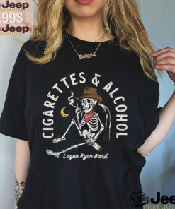 Logan Ryan Band Cigarettes With Alcohol Tee shirt