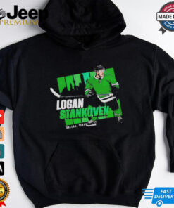 Logan Stankoven Dallas Stars NHL hockey city stack vintage shirt