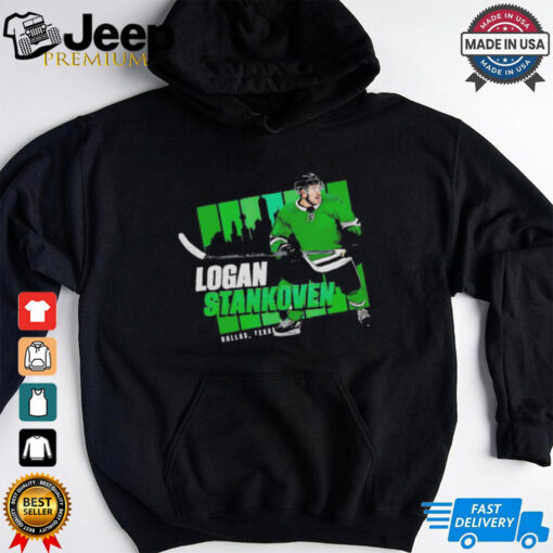 Logan Stankoven Dallas Stars NHL hockey city stack vintage shirt