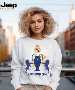 London 24 UCL Final Real Madrid T shirt