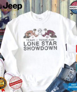 Lone Star Showdown SEC Texas Longhorns vs. Texas A&M Aggies vintage t shirt