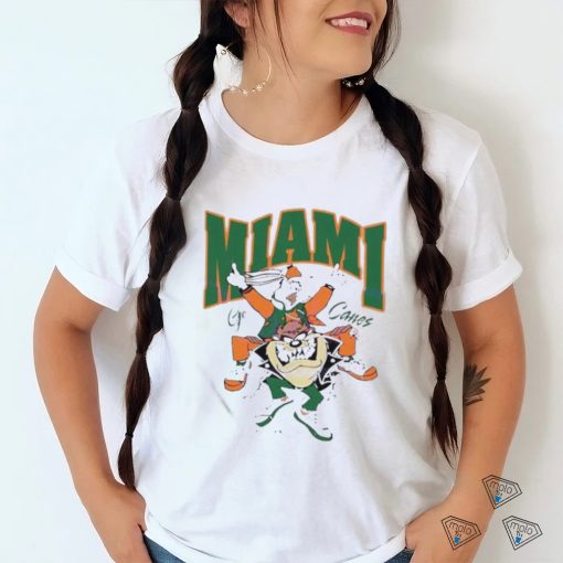 Looney Tunes Miami Hurricanes go Canes t shirt