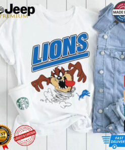 Looney Tunes Taz Detroit Lions shirt