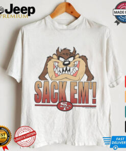 Looney Tunes Taz Sack Em' x San Francisco 49ers Shirt