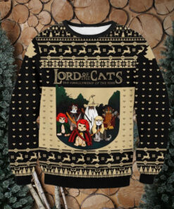 Lord Of The Cats Ugly Sweater