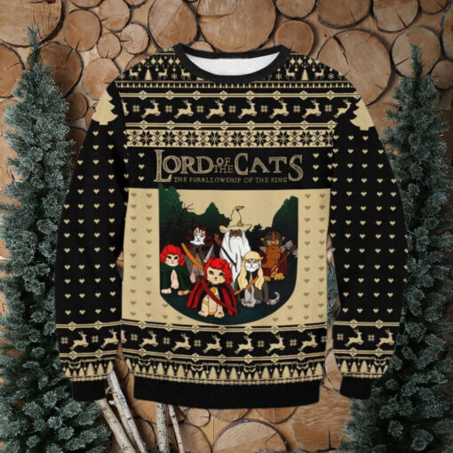 Lord Of The Cats Ugly Sweater