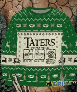 Lord of the Rings Taters Potatoes Sweatshirt is newly launched for Christmas