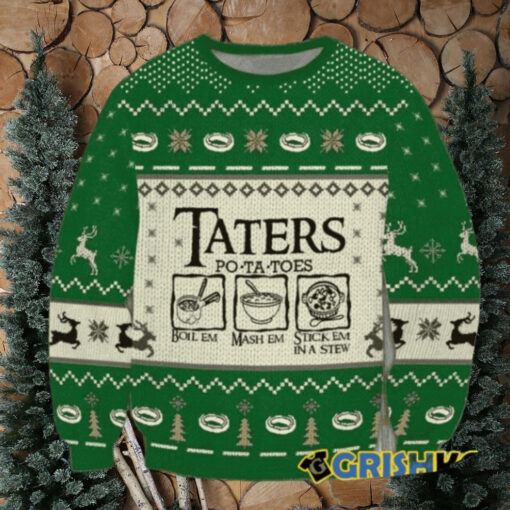 Lord of the Rings Taters Potatoes Sweatshirt is newly launched for Christmas