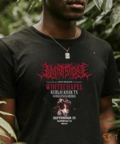 Lorna Shore Pain Remains 2024 Tour with Whitechapel Kublai Khan TX And Sanguisugabogg on September 25th Essential T Shirt