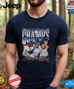 Los Angeles Baseball 2024 Champs Trio Vintage Shirt