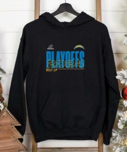 Los Angeles Chargers Bolt Up 2024 NFL Playoffs Shirt