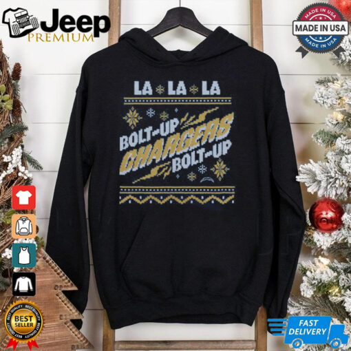 Los Angeles Chargers Holiday Crewneck shirt