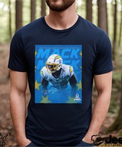 Los Angeles Chargers Khalil Mack 8x Pro Bowler 2024 Pro Bowl Starting Outside Linebacker Poster Classic T Shirt