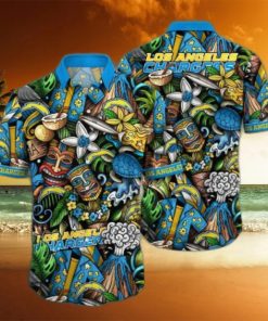 Los Angeles Chargers NFL Flower Hawaii Shirt And Tshirt For Fans