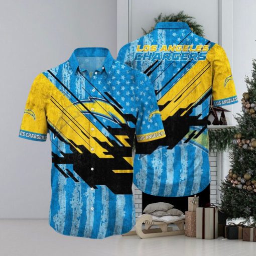 Los Angeles Chargers NFL Football Hawaiian Shirt For Fans Men And Women Gift Aloha Beach