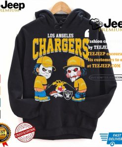 Los Angeles Chargers NFL Halloween Peeing Funny Shirt