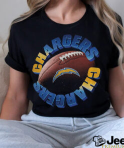 Los Angeles Chargers Spiral Heavyweight T Shirt