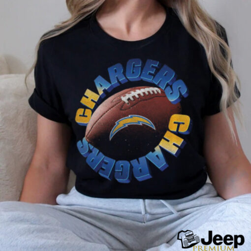 Los Angeles Chargers Spiral Heavyweight T Shirt