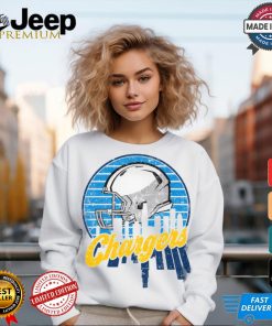 Los Angeles Chargers football Skyline helmet T Shirt