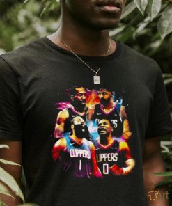 Los Angeles Clippers Four Hall Of Famers T Shirt