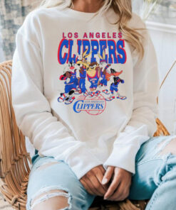 Los Angeles Clippers Looney Tunes characters NBA basketball shirt