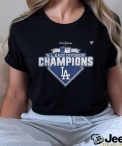 Los Angeles Dodgers 2024 NL West Division Champions Locker Room Shirt