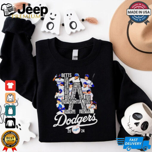 Los Angeles Dodgers 2024 team players shirt