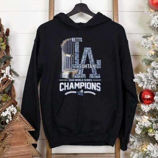 Los Angeles Dodgers Best LA 2024 World Series Champs Fan T Shirt