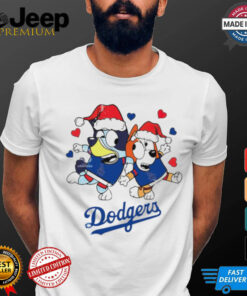 Los Angeles Dodgers Bluey Christmas 2024 shirt