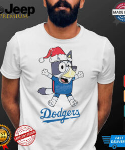 Los Angeles Dodgers Bluey Happy Christmas shirt