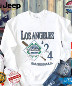 Los Angeles Dodgers California 2024 October Postseason Bound T Shirt