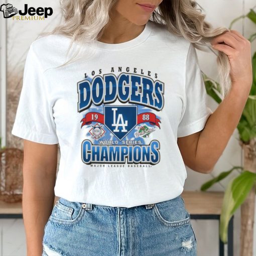 Los Angeles Dodgers Champions Short Sleeve T   Shirt