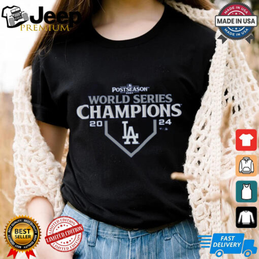 Los Angeles Dodgers Fanatics Toddler 2024 World Series Champions Official T Shirt