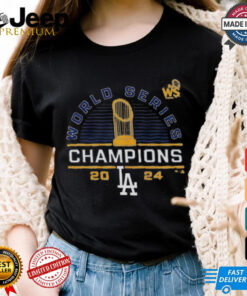 Los Angeles Dodgers Fanatics Youth 2024 World Series Champions Wild Pitch T Shirt