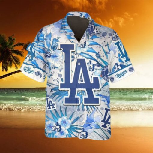 Los Angeles Dodgers Hawaiian Shirt, MLB Hawaiian Shirt Gift For Fans