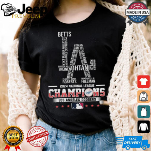 Los Angeles Dodgers LA Champs National League Champions 2024 T Shirt