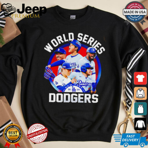 Los Angeles Dodgers LA World Series 2024 player shirt