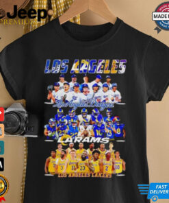 Los Angeles Dodgers Los Angeles Rams Los Angeles Lakers Los Angeles City 2024 shirt