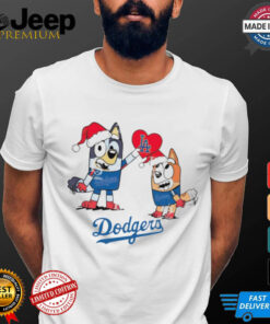 Los Angeles Dodgers Love Bluey Christmas shirt