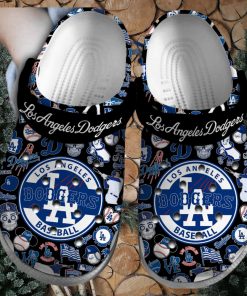 Los Angeles Dodgers MLB Sport Crocs Crocband Clogs Shoes Comfortable For Men Women and Kids – Footwearelite Exclusive