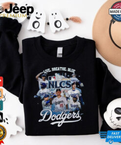 Los Angeles Dodgers National League Champions 2024 Live Breath Blue Shirt