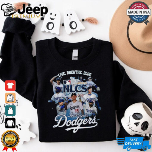 Los Angeles Dodgers National League Champions 2024 Live Breath Blue Shirt