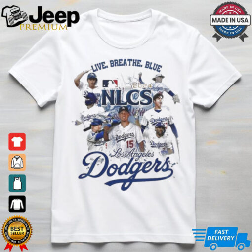 Los Angeles Dodgers National League Champions 2024 Live Breath Shirt