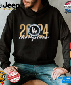 Los Angeles Dodgers New Era Youth 2024 World Series Champions shirt