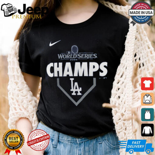 Los Angeles Dodgers Nike Royal 2024 World Series Champions Lock Up T Shirt