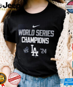 Los Angeles Dodgers Nike Royal 2024 World Series Champions T Shirt